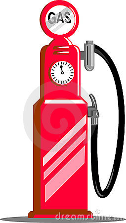 Vintage Gas Pump Sign . - Gas Pump Clipart