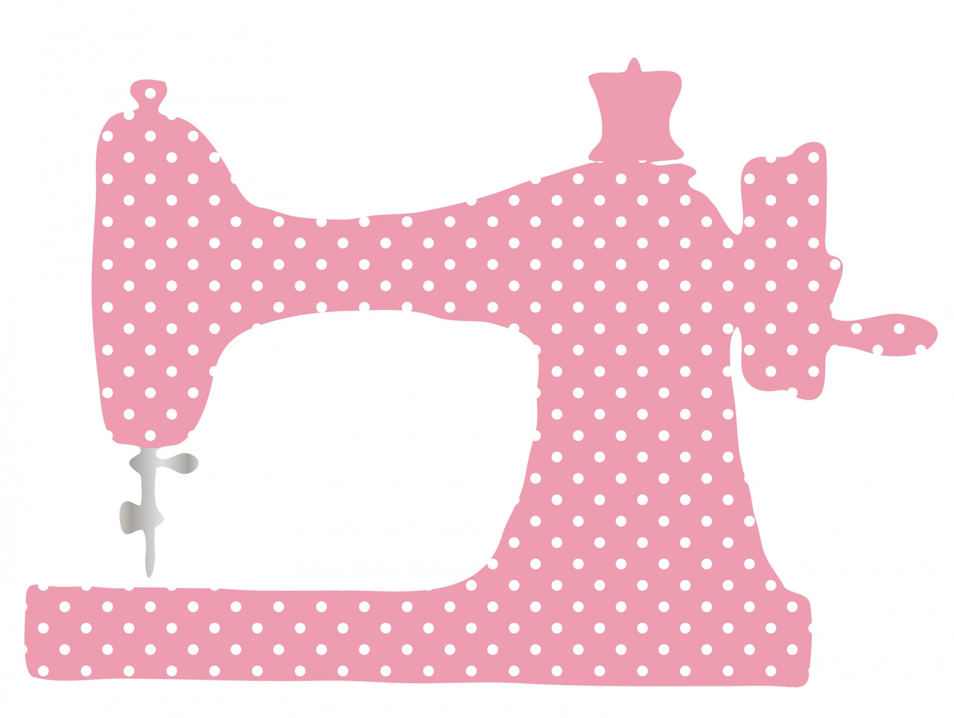 Vintage Sewing Machine Clipart
