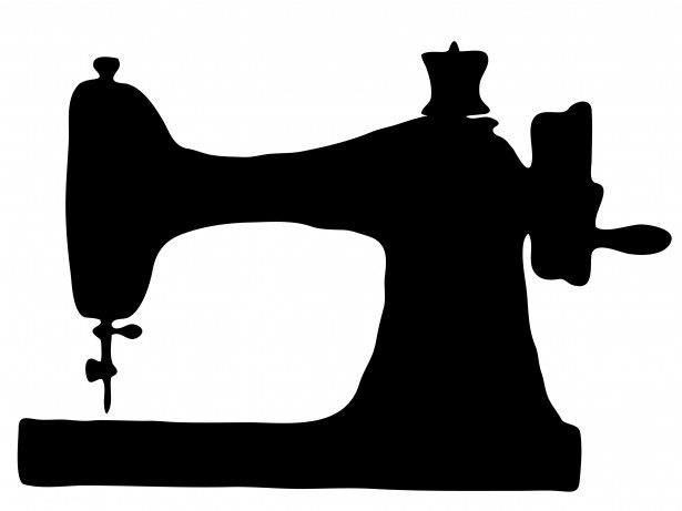 Vintage Sewing Machine Clipar - Sewing Machine Clip Art