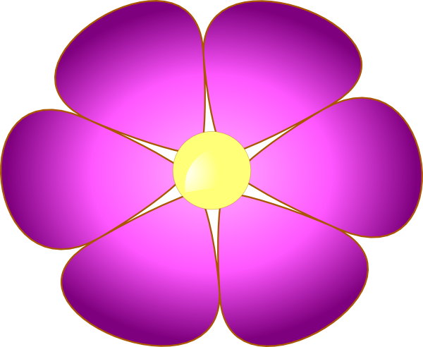 violet flower clip art 6 diy 