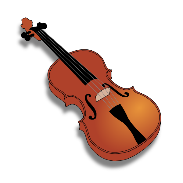 Violin Clip Art At Clker Com  - Fiddle Clipart