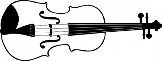 Violin clip art Free vector . - Clip Art Violin