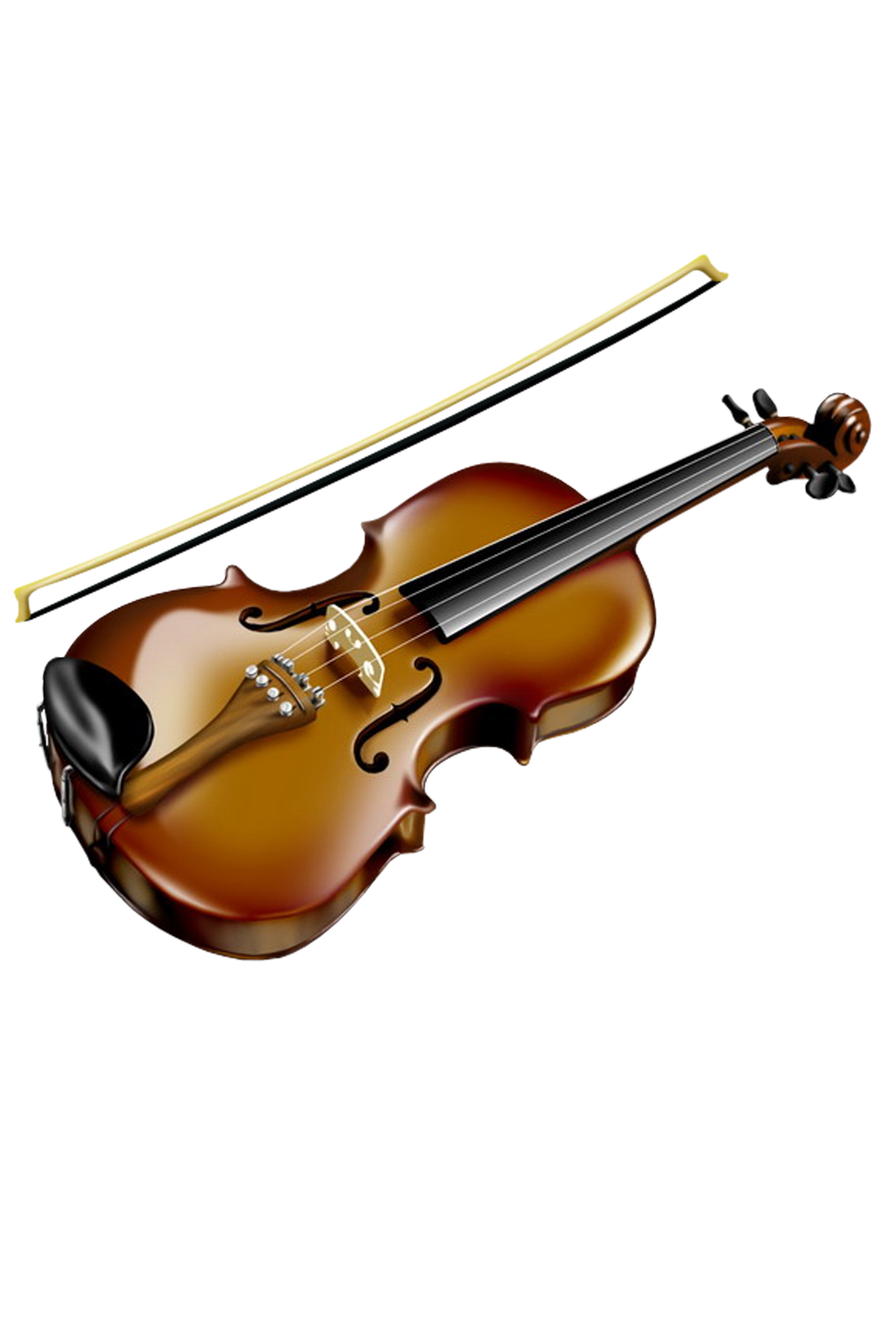 Download PNG image - Violin C - Violin Clipart