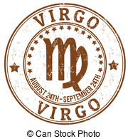 . ClipartLook.com Virgo zodiac grunge stamp - Virgo zodiac astrology grunge.