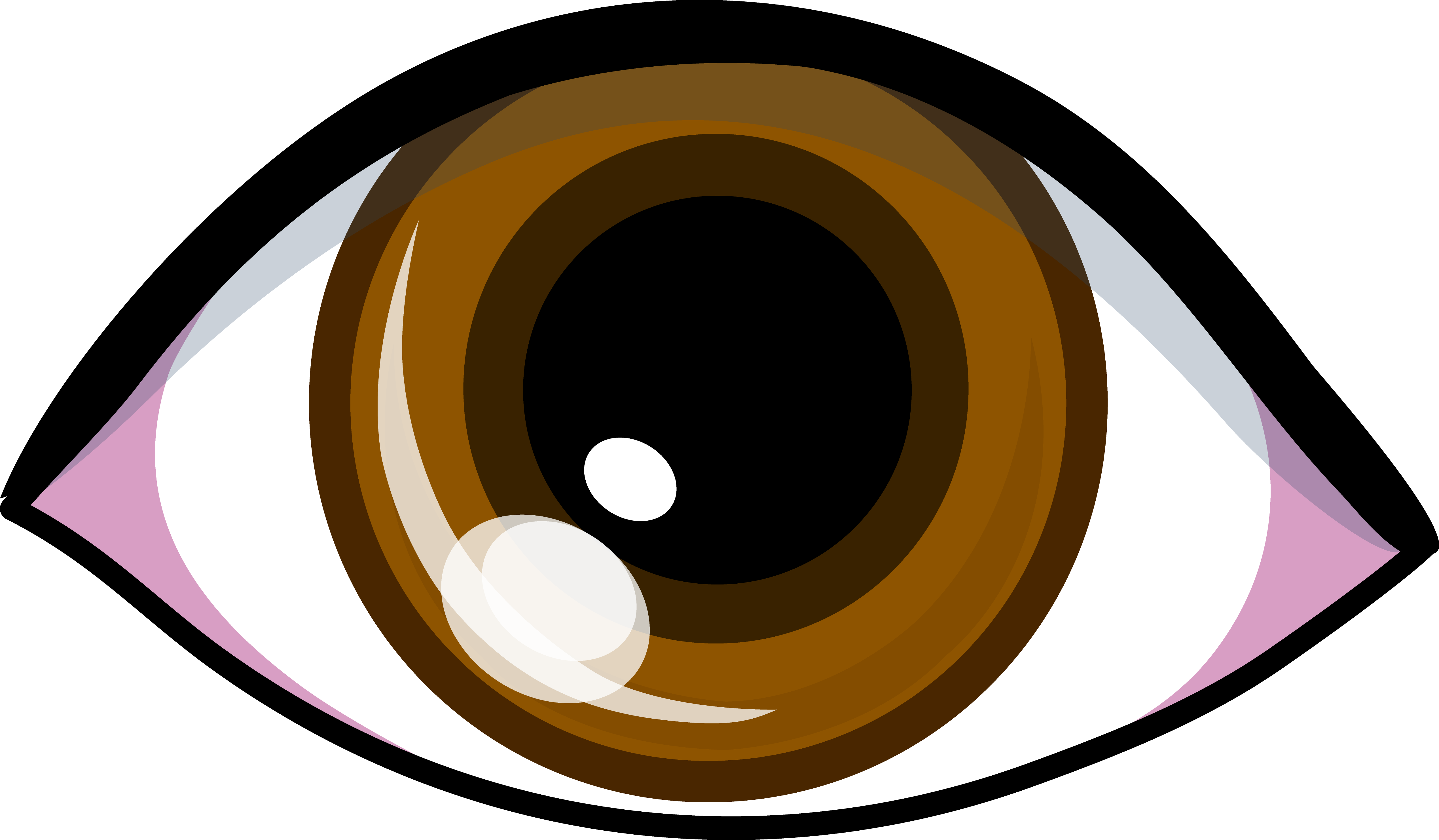 Brown Eye clip art