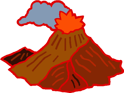Volcano Clip Art Pg 2