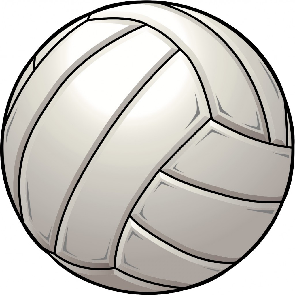 ... Volleyball with Fun Text 