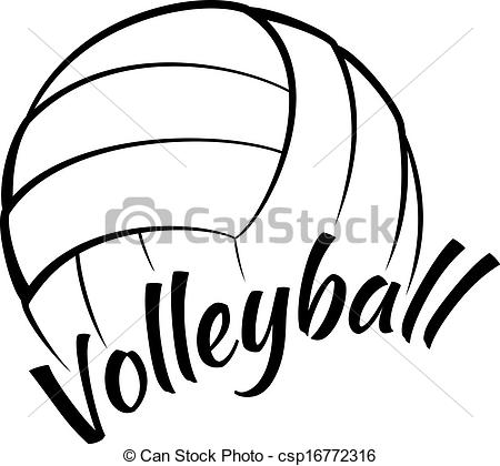 volleyball clipart