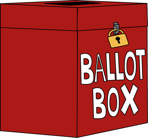 Voting Ballot Box - Vote Clip Art