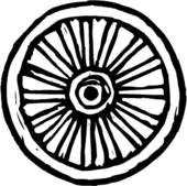 Wagon Wheel Clipart Vector Gr - Wagon Wheel Clip Art