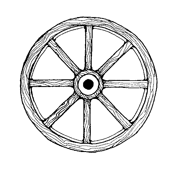 Wagon Wheel Clip Art Cliparts