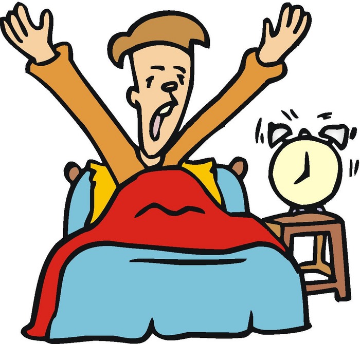 wake-up clipart - Waking Up Clipart