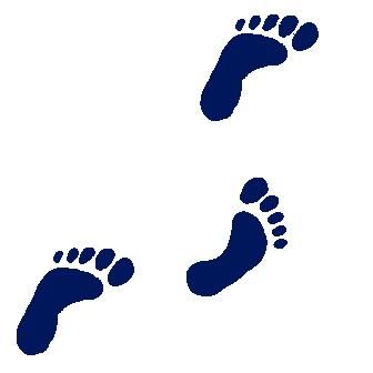 Walking Feet Clip Art | Feet Walking Clipart Pictures