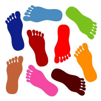 Walking Feet Clip Art | RELATED FOOT COLOR CLIPARTS : | Feet | Pinterest | Colors, Walking and Clip art