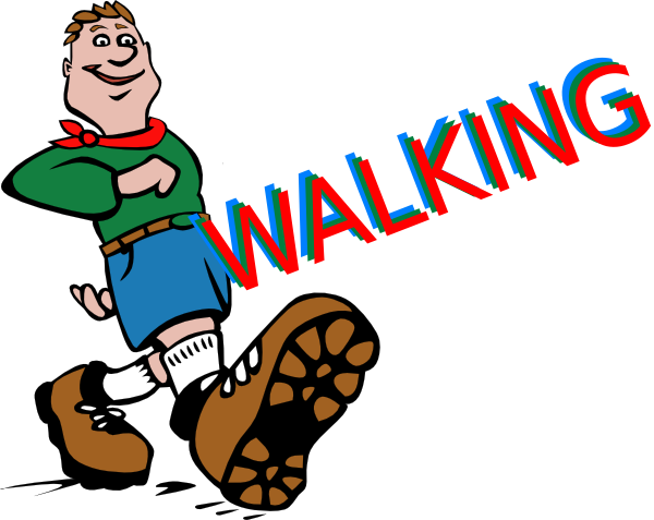 Walking walking-feet Shoes 8  - Walking Feet Clip Art