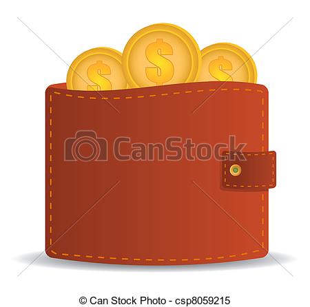 money wallet - csp8059215