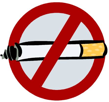 No smoking signs clipart clip