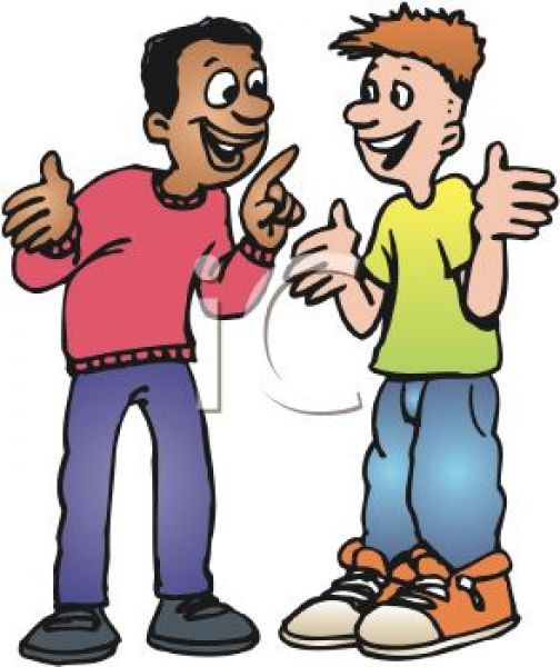 Clipart Of Talking - ClipArt 