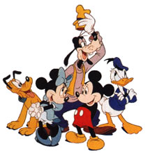 Walt Disney Characters - Characters Clipart