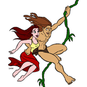Walt Disney Tarzan Clipart .