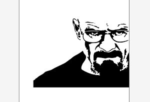 Breaking Bad Vector Clipart p - Walter White Clipart