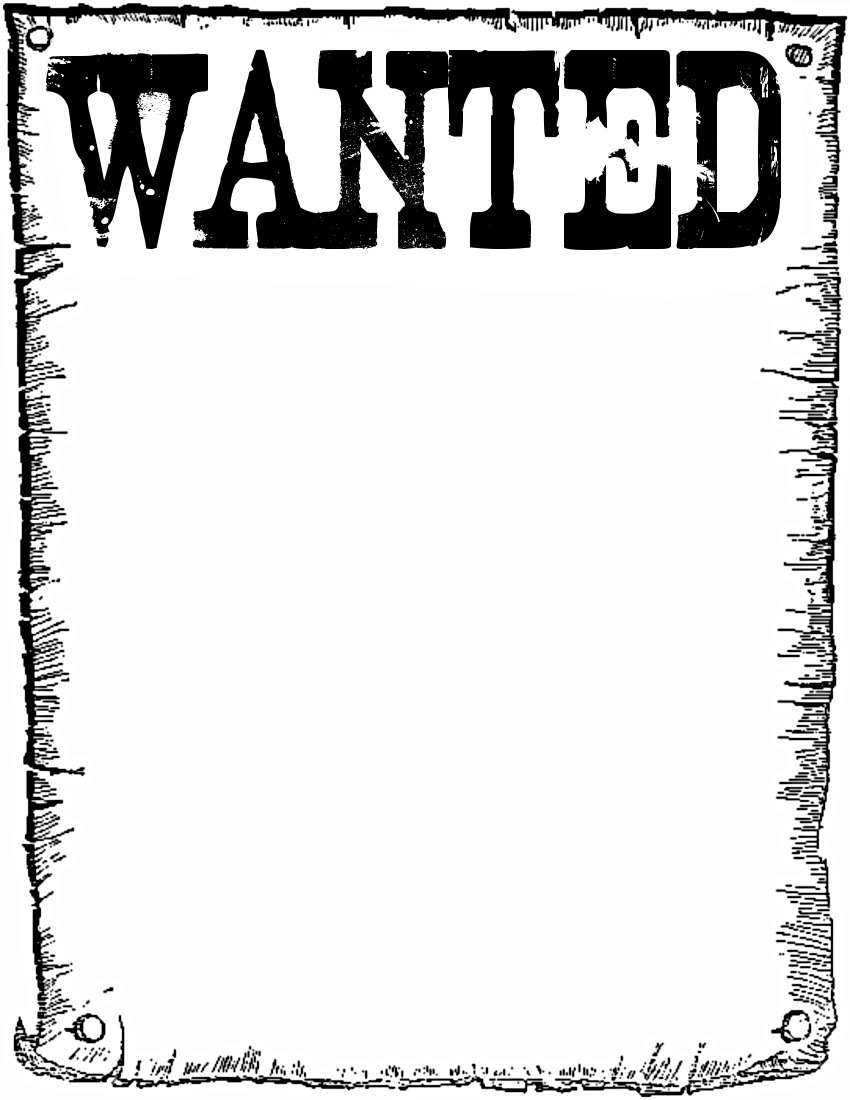 Most Wanted Poster Clip Art