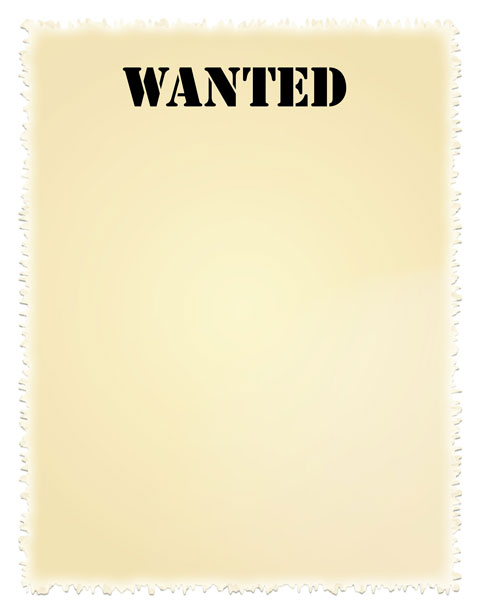 Wanted Poster Clipart - Clipart Kid