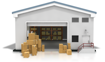 Download PNG image - Warehous - Warehouse Clipart