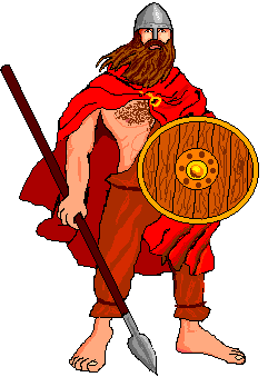 Greek Warrior Clipart