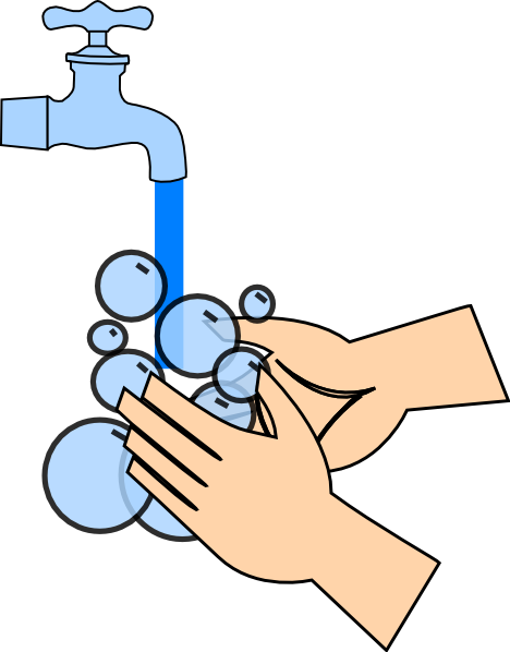 Washing Hands Clip Art At Clk - Handwashing Clipart