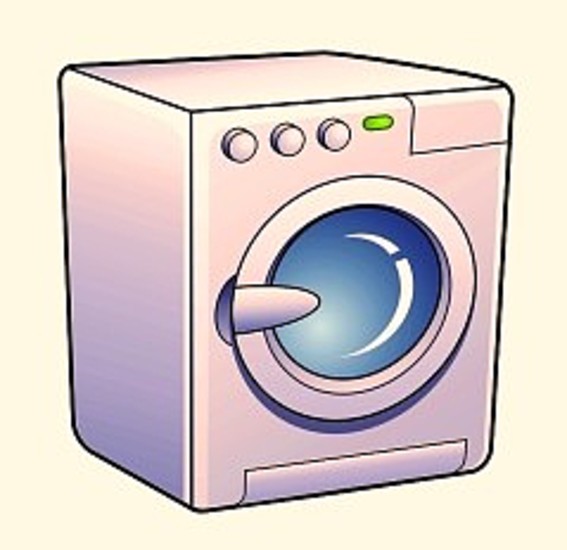 Washing machine clip art - ClipartFest