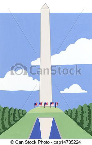 ... Washington Monument, The  - Washington Monument Clipart