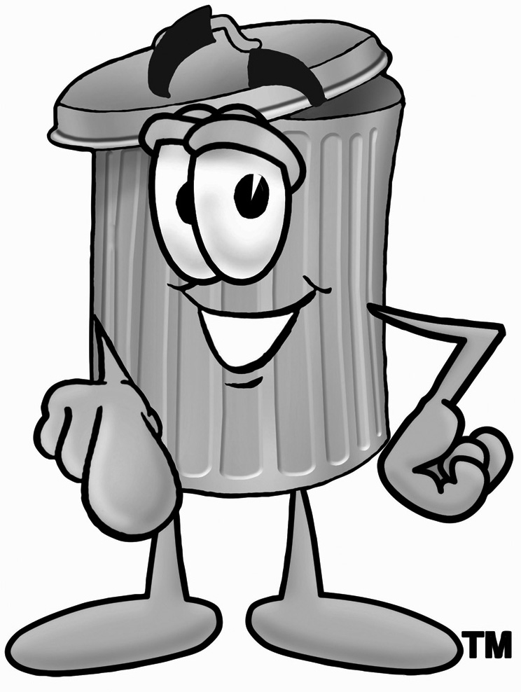 waste clipart - Trashcan Clipart