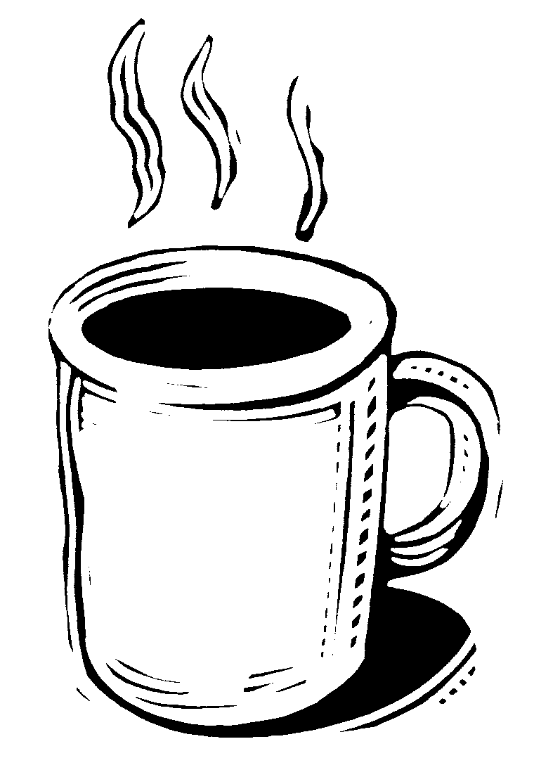 Coffee Pot Clipart Black And 