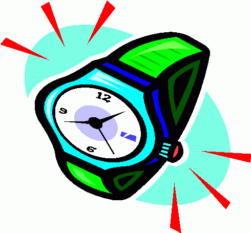 Cartoon alarm clock · comic 