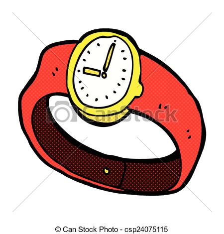 watch clock clipart vector st