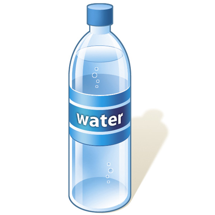 Water Bottle Clip Art Happy Fan Chat
