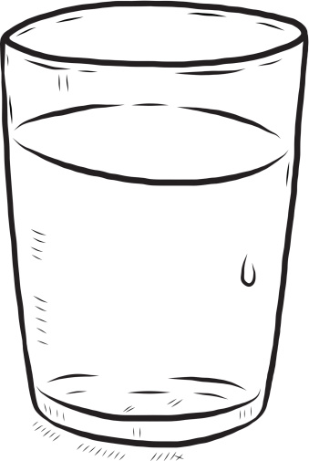 glass of water clipart water glass glass of water clipart black and white  clipartxtras animations