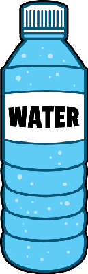 Cartoon Bottled Water Mascot 