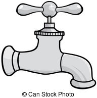 ... Water Faucet - Illustrati - Water Faucet Clipart