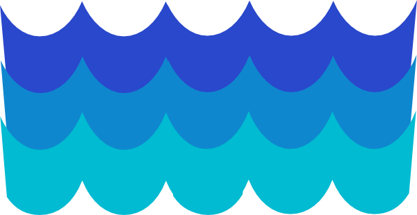 Water waves clipart free clipart images