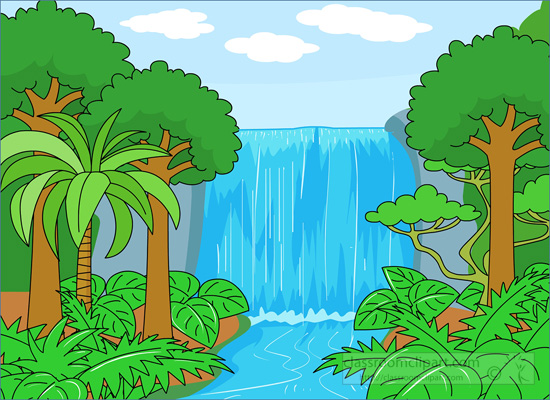 Waterfall Ground PNG Clipart  - Waterfall Clipart