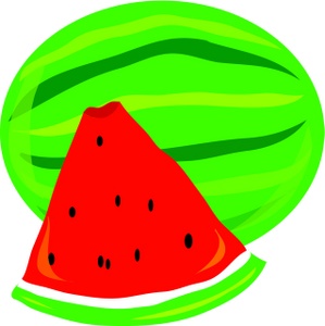 watermelon clipart