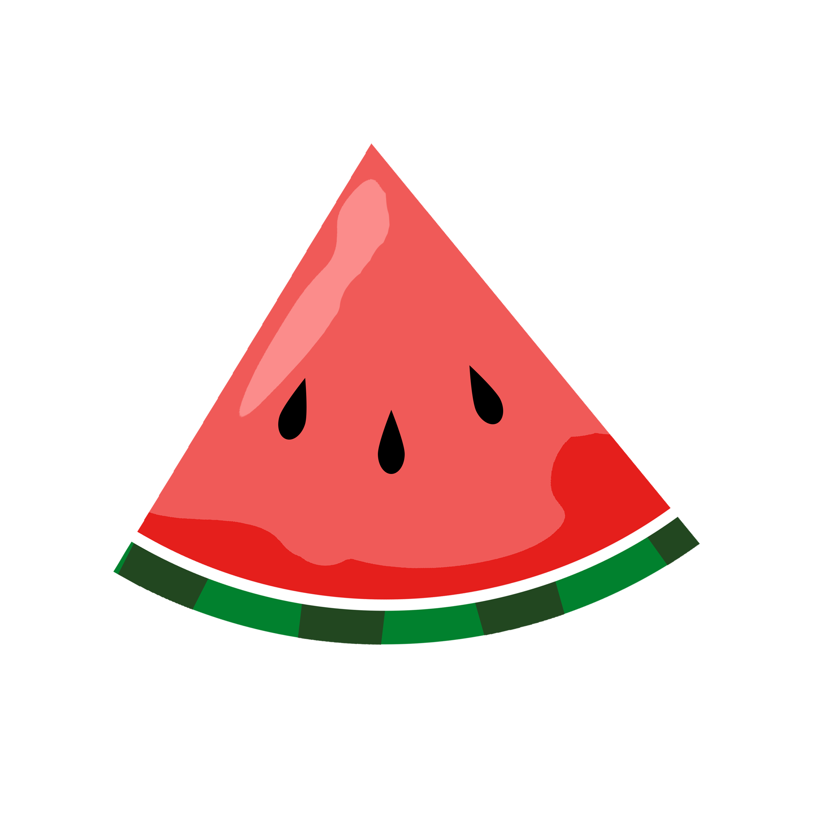Free Cartoon Watermelon Clip 