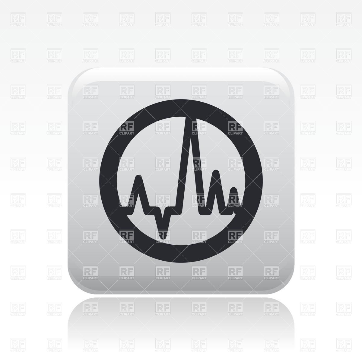 Wave Audio Simple Icon With D - Clip Art Audio