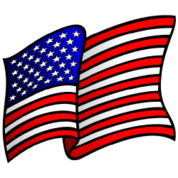 Waving american flag clip art - Free Clip Art American Flag