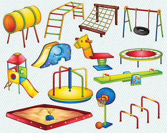 Playground Equipment Clipart 