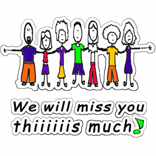 We Will Miss You Clip Art ..