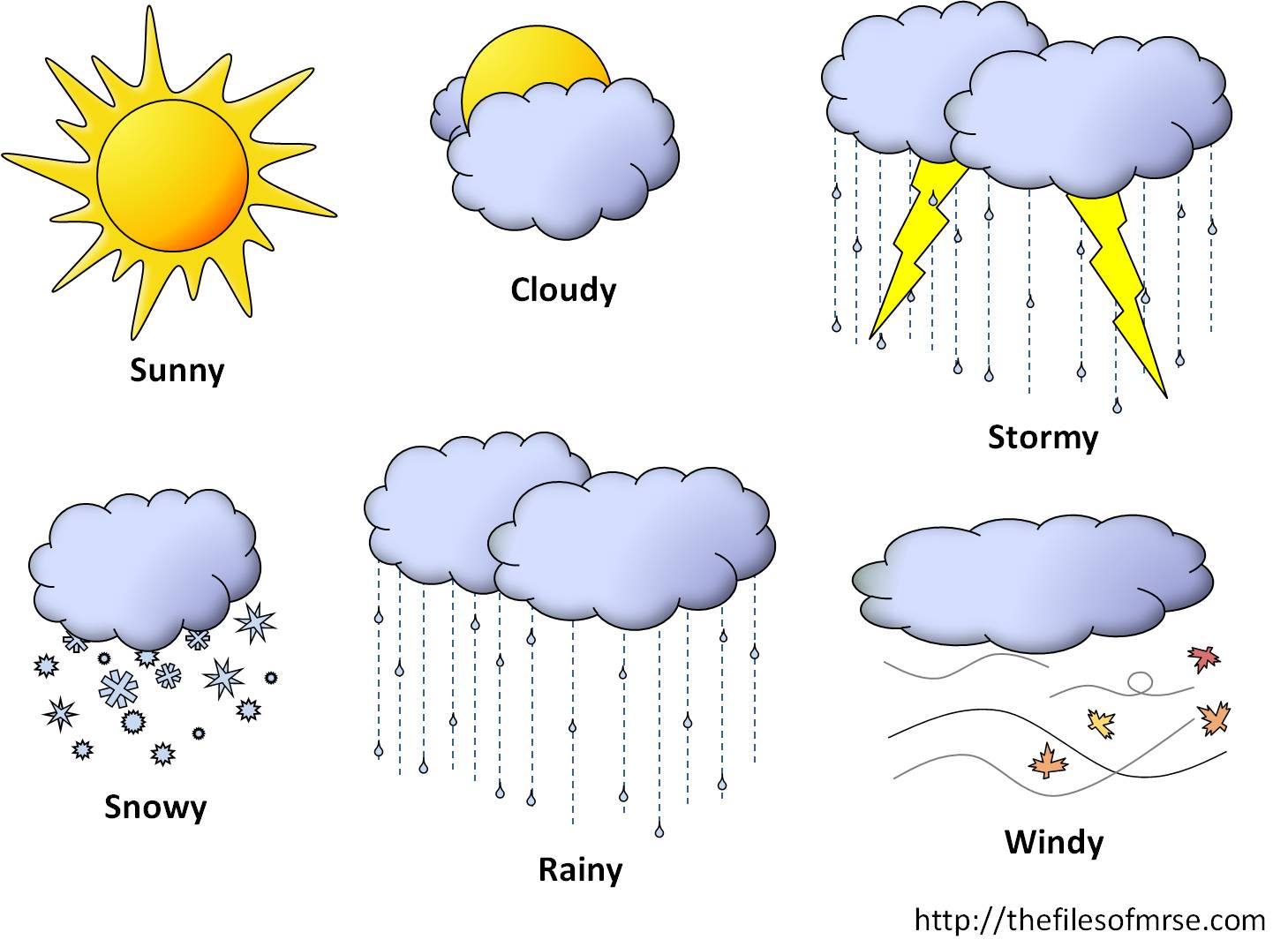Snowy weather clipart free .