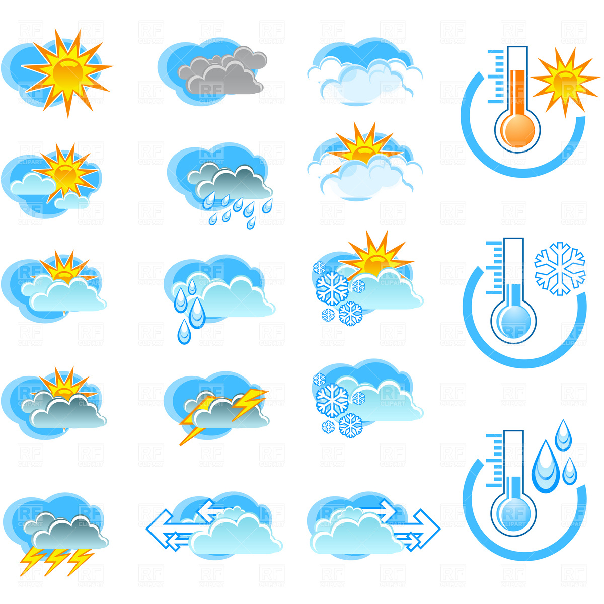 Weather clipart - Clipart Weather